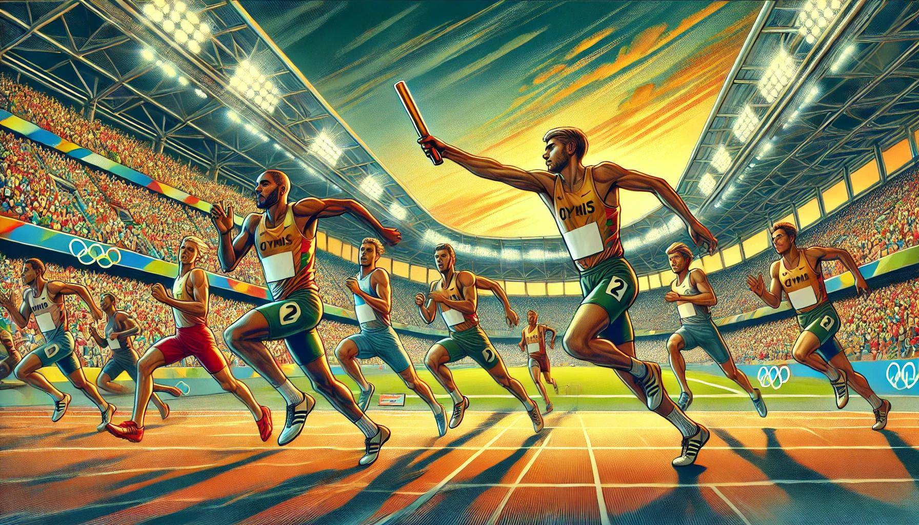 田径接力赛：牙买加队夺得冠军